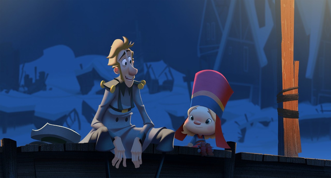 Fotograma de la película de animación Klaus
