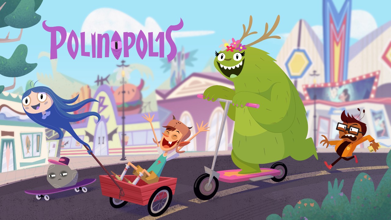 Fotograma de la película de animación Polinopolis
