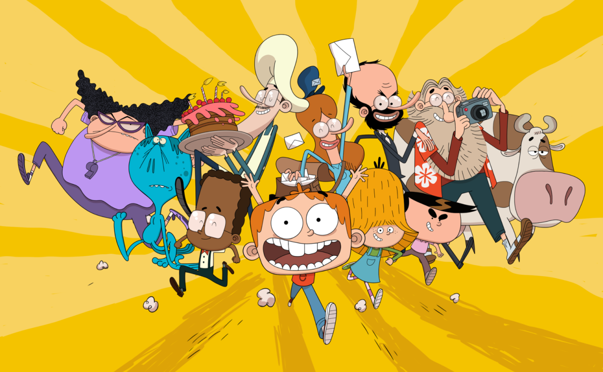 Fotograma de la serie de animación Yo, Elvis Riboldi