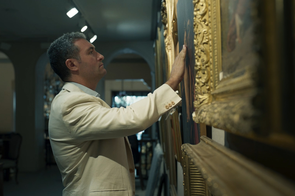 Fotograma de la película "The Sleeper. El Caravaggio perdido"