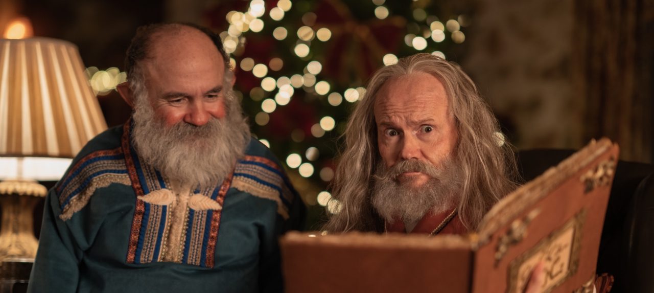 Fotograma de la película "La Navidad en sus manos"