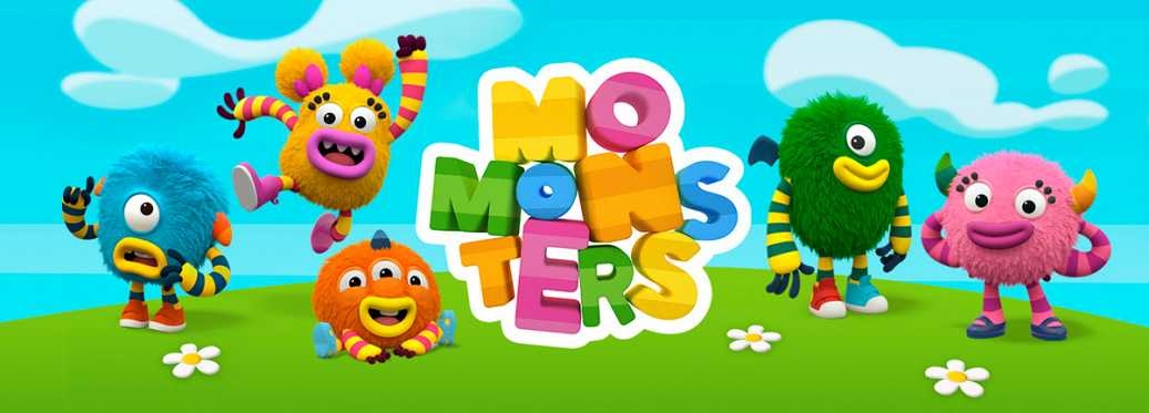 Cartel de la serie de animación Momonsters
