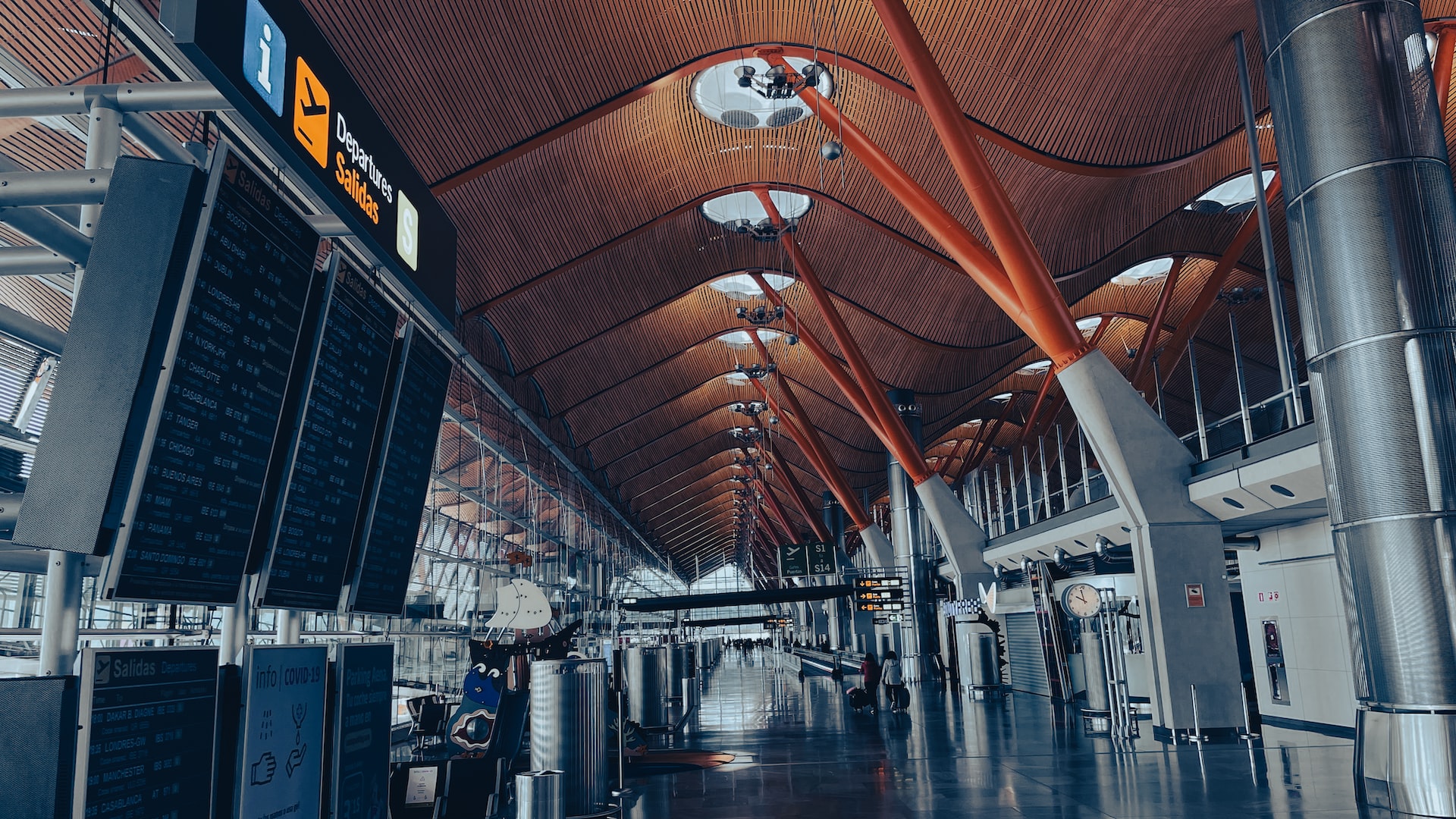 Imagen de la terminal 4 del aeropuerto de Madrid
