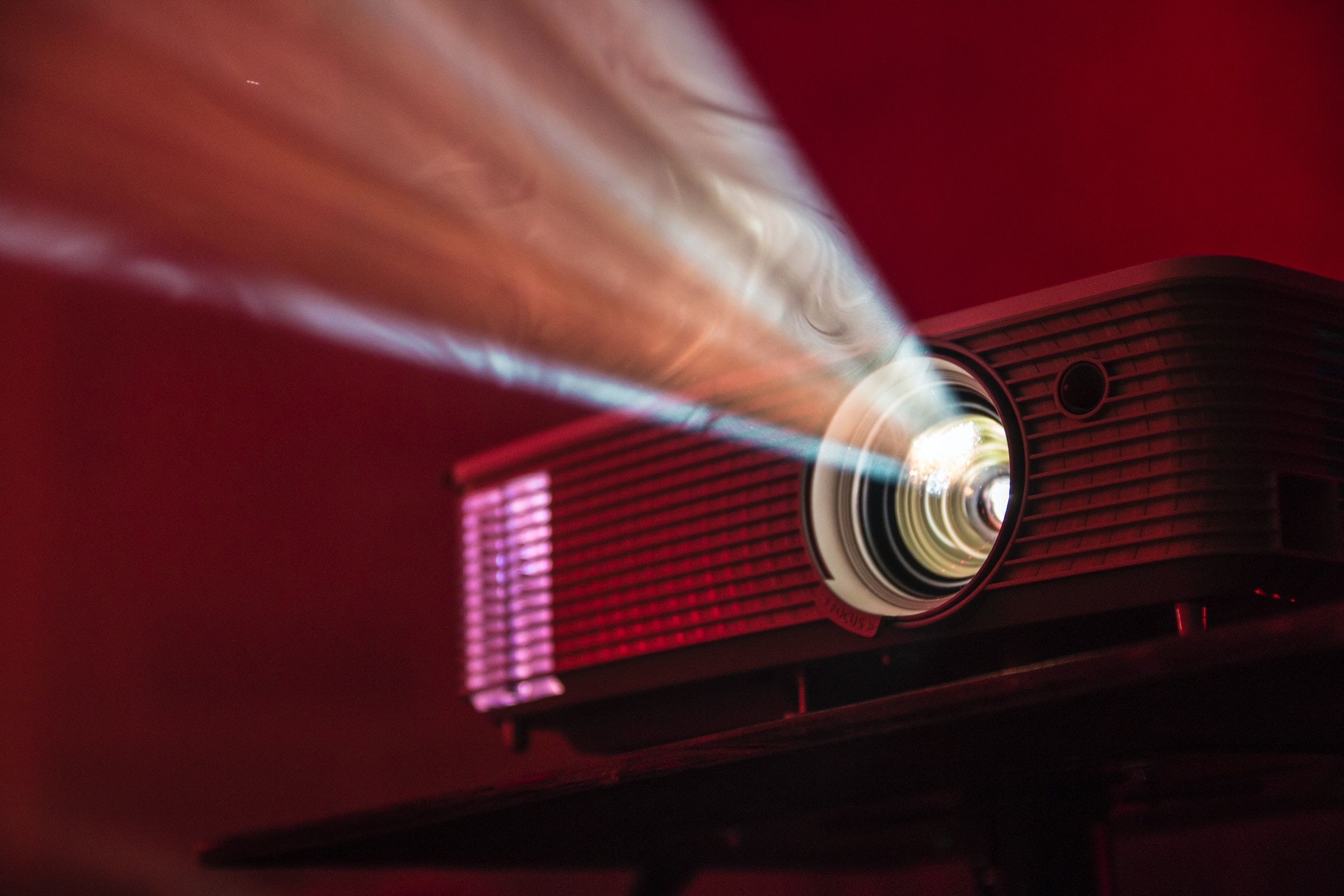 Proyector encendido