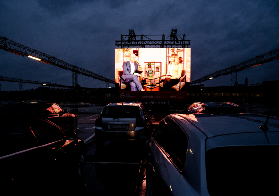 Autocine nocturno