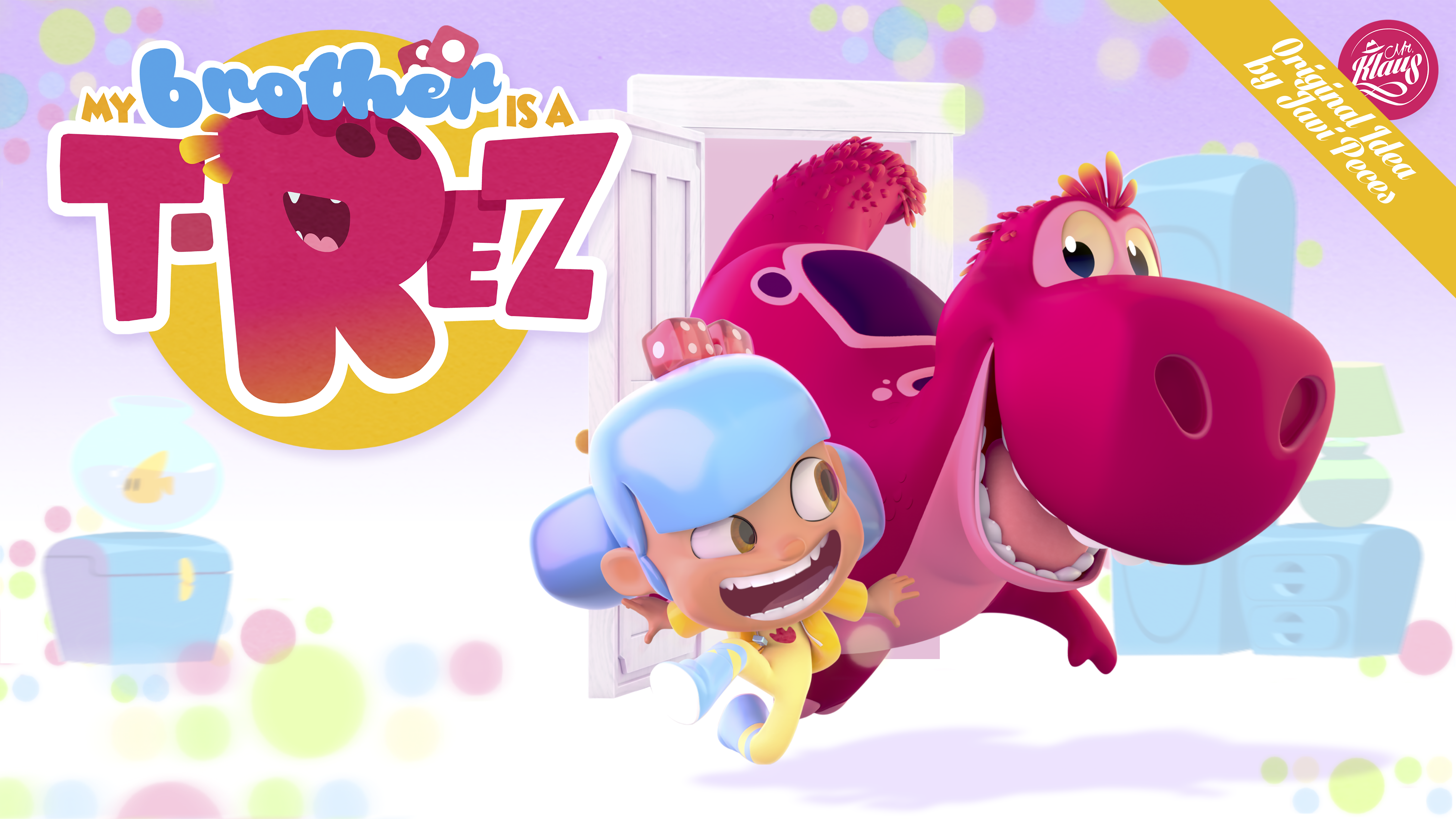 Fotograma de la serie de animación My brother Trez