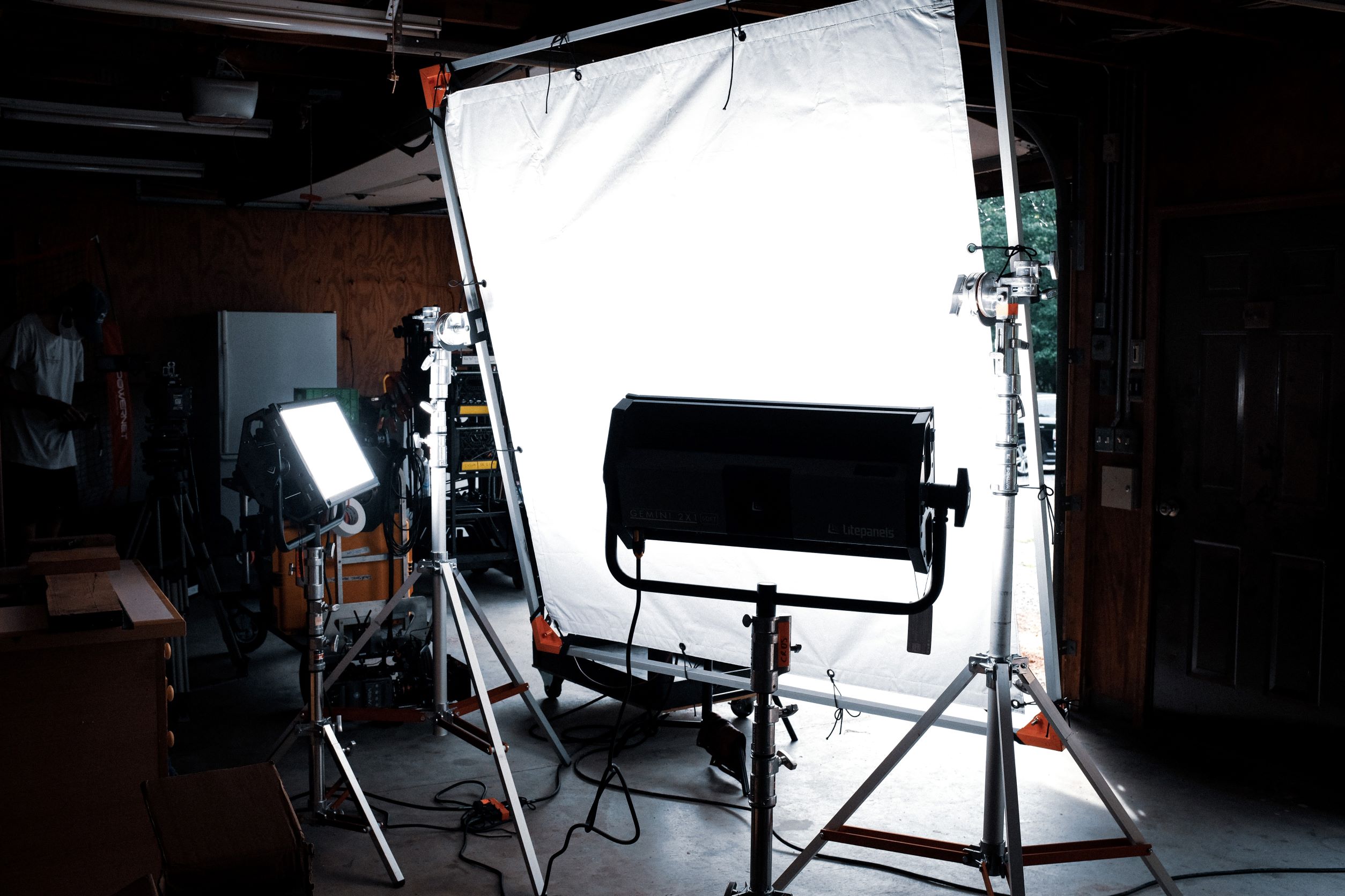 Set de rodaje en interior