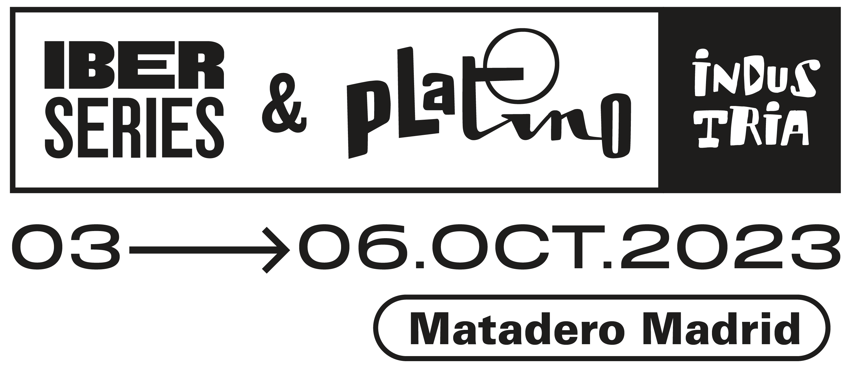 Logo Iberseries y Platino Industria 2023