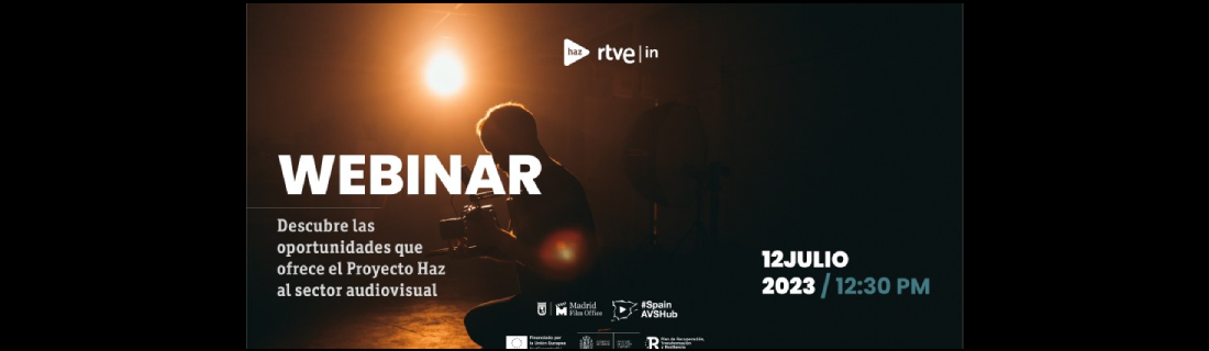Banner informativo del webinar del proyecto HAZ