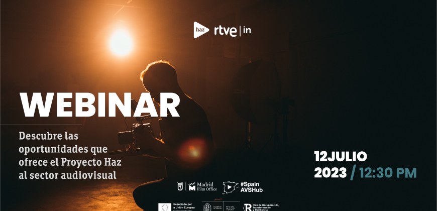Banner informativo del webinar del proyecto HAZ