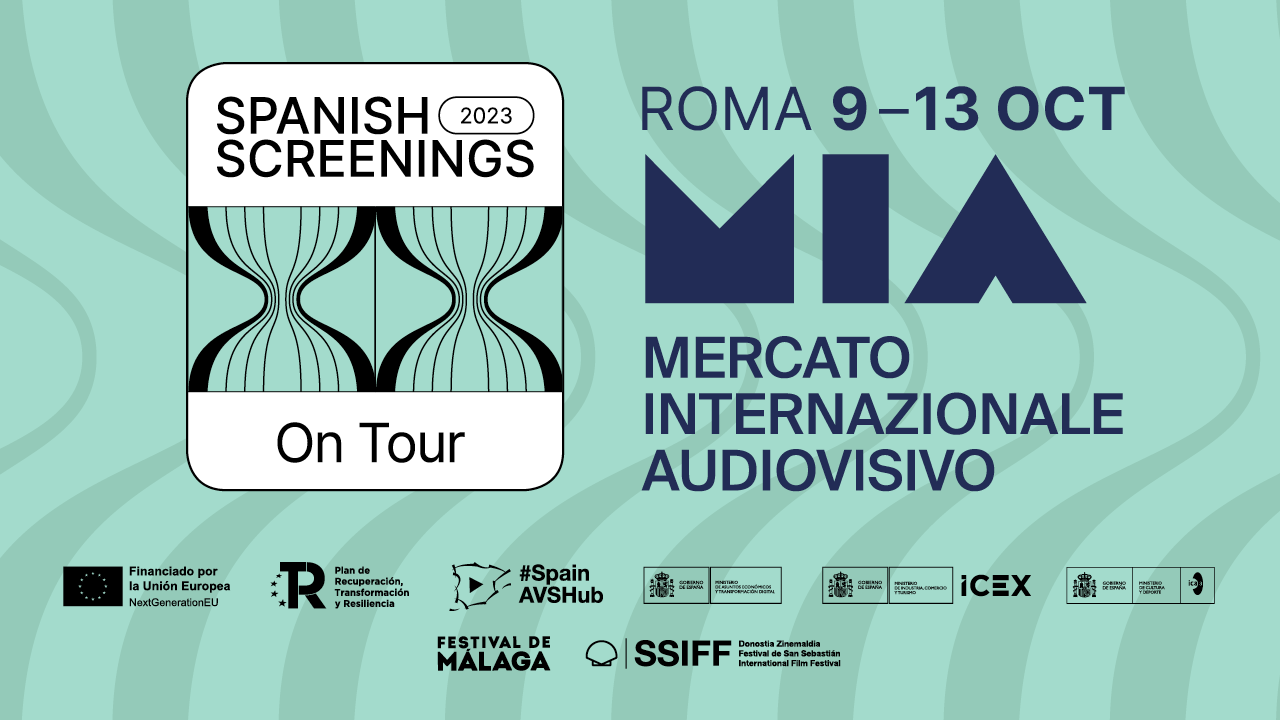 Banner Spanish Screenings MIA Mercato Internazionale Audiovisivo