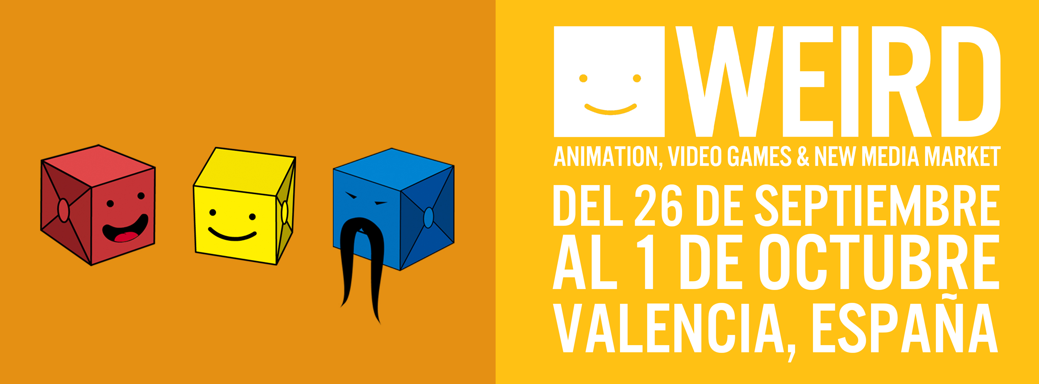 Banner de la convocatoria Weird Market 2023