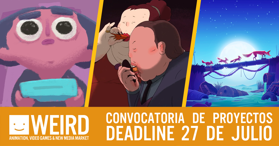 Banner de la convocatoria Weird Market 2023