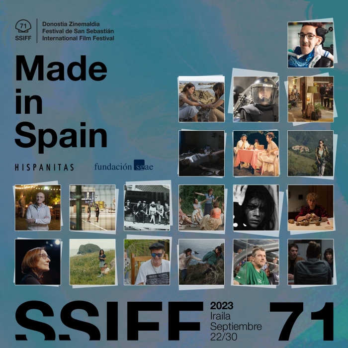 Banner de Sección Made in Spain del festival de cine de San Sebastián
