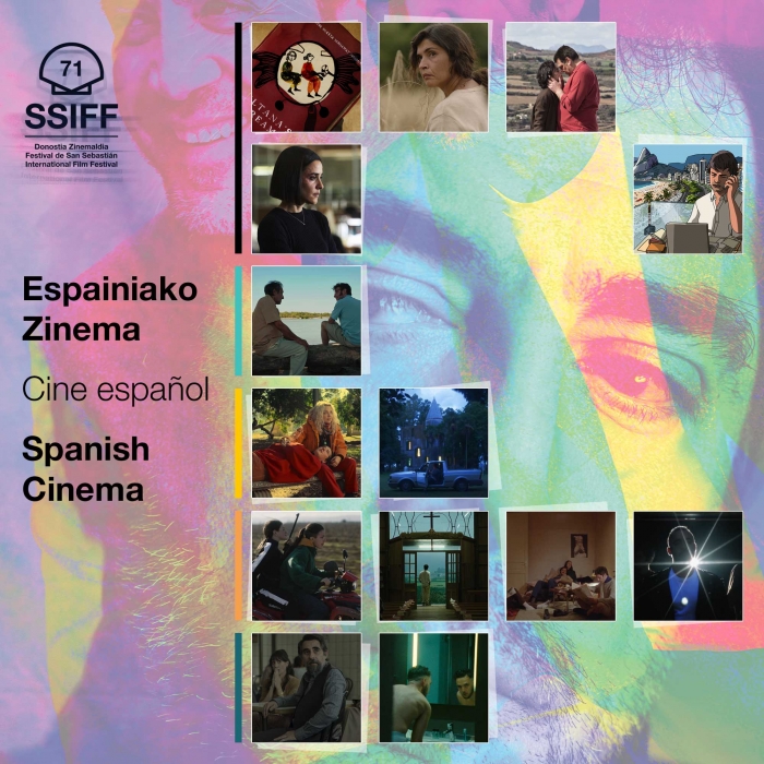 Cartel de cine español en Zinemaldia 2023