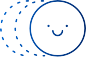 Icono de una cara sonriente dentro de un círculo