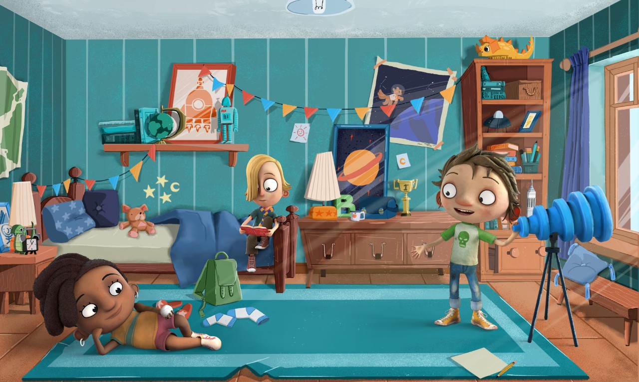 Fotograma de la serie de animación In Efecto