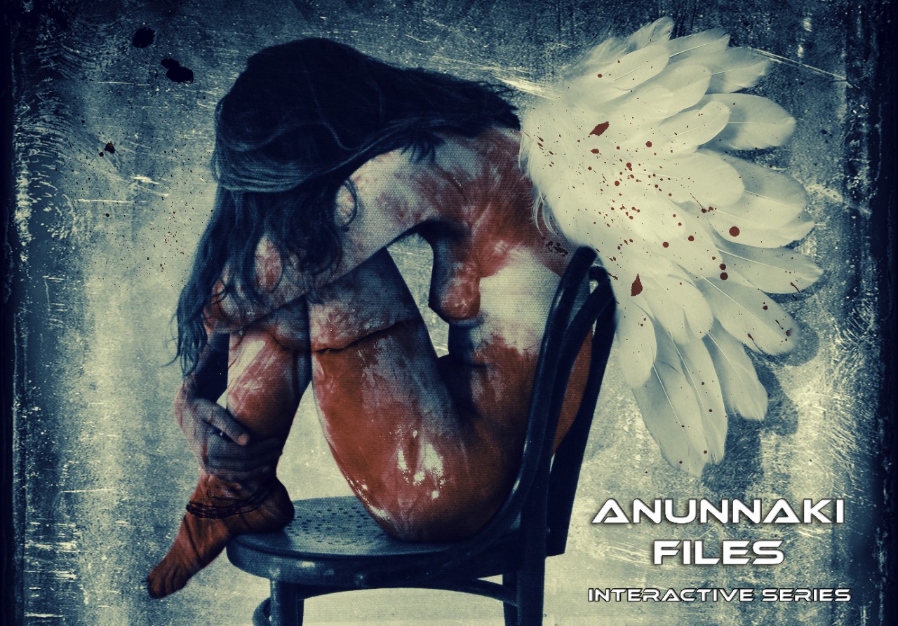 Cartel de la serie interactiva de animaciión Anunnaki Files