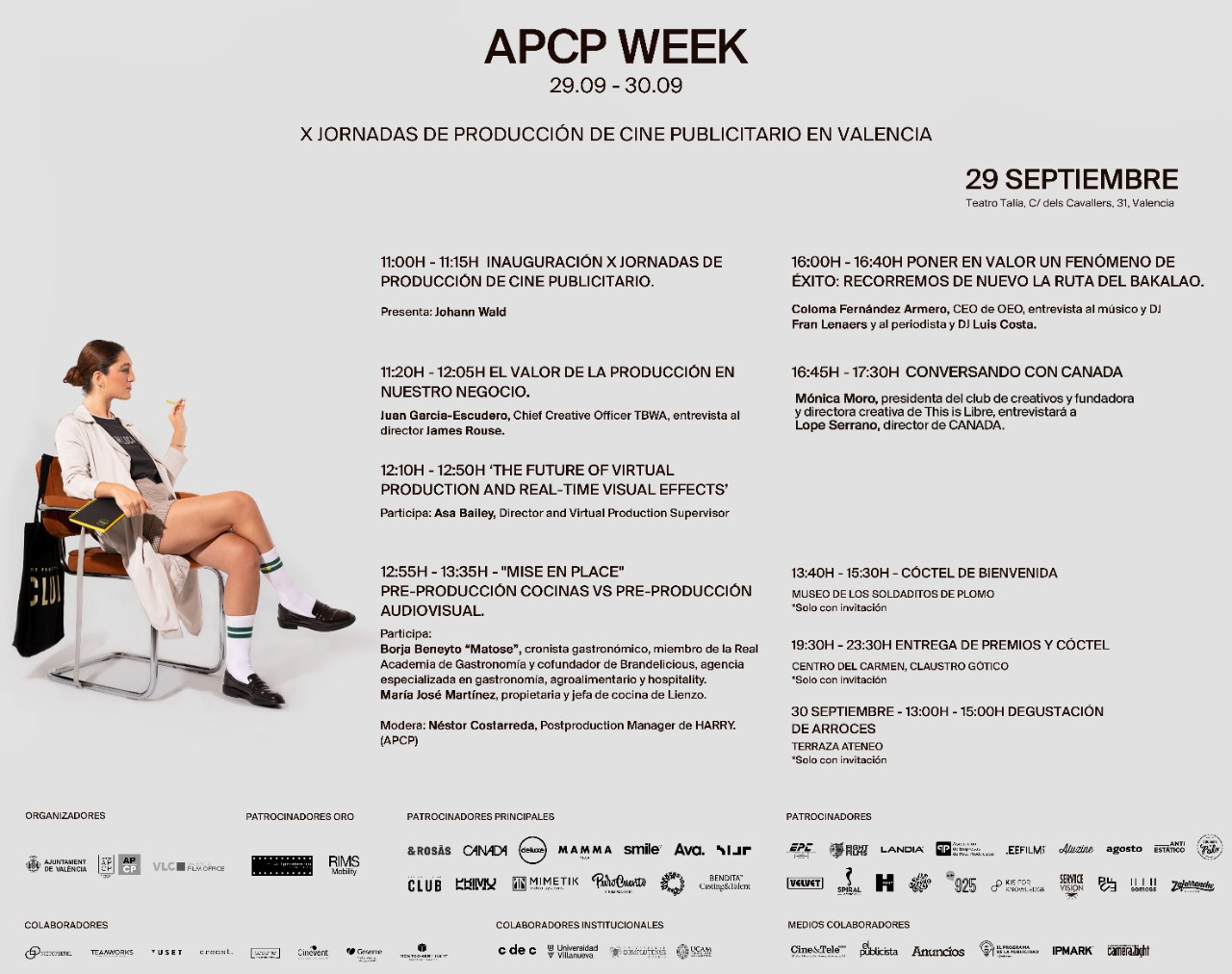 programa X jornadas APCP