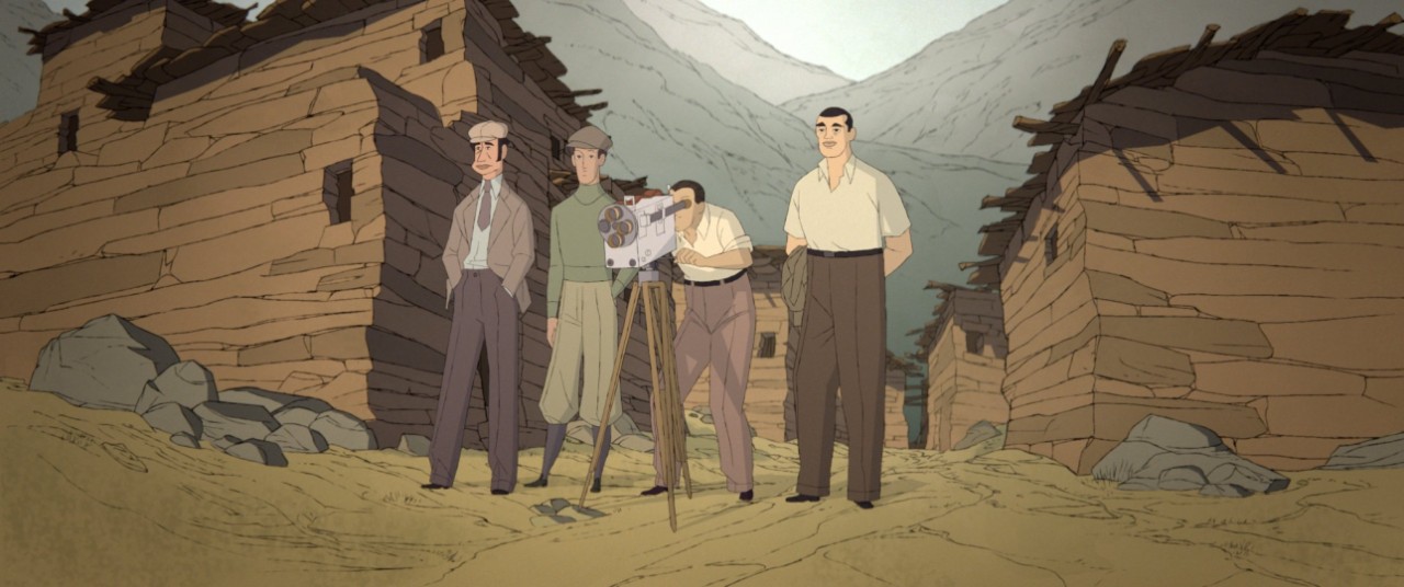 Fotograma del largometraje de animación Buñuel en el laberinto de las tortugas