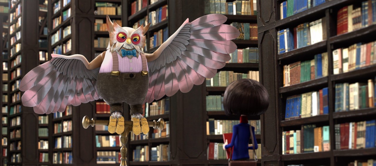 Fotograma de la película "Dalia y el libro rojo"