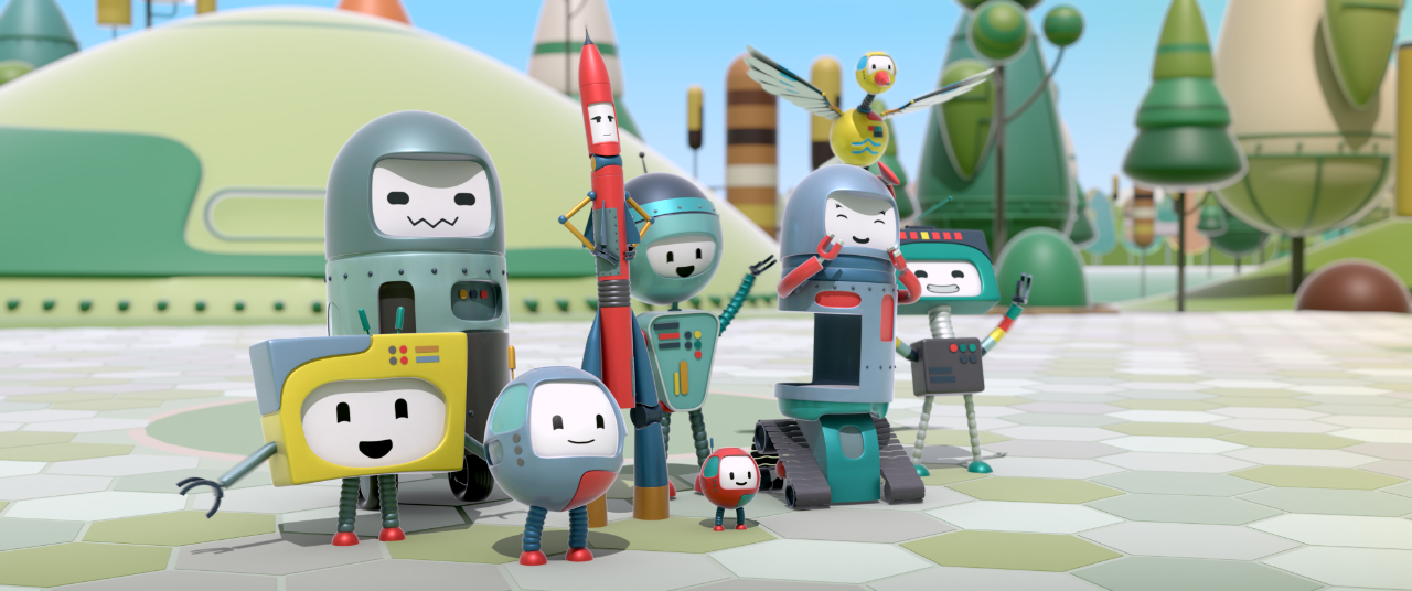 Fotograma de la película "Robotia"