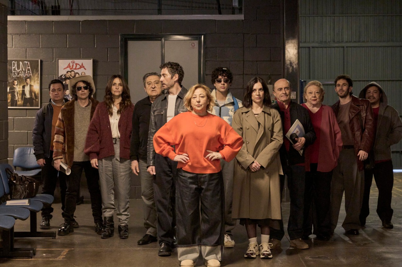 Fotograma de la película "Aída y vuelta"