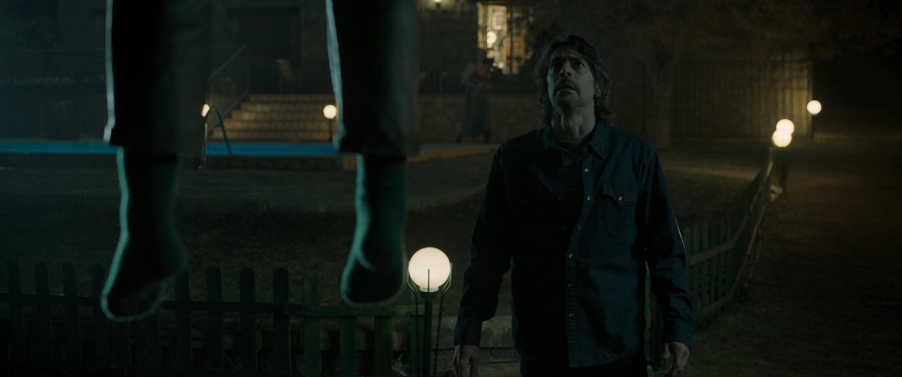 Fotograma de la película "La ahorcada"