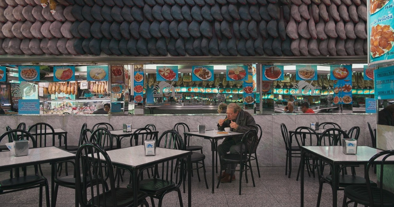 Fotograma de la película "Madrid, Ext."