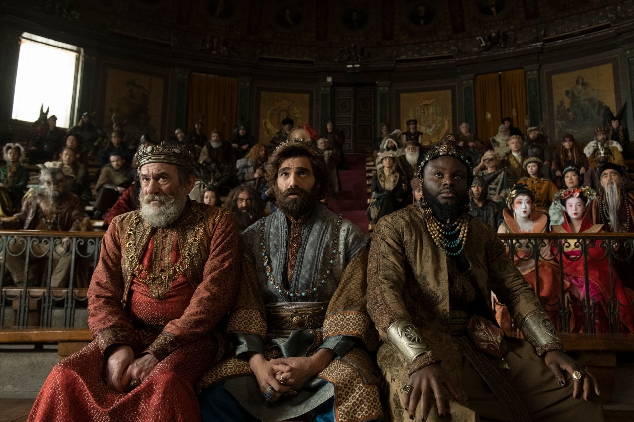 Fotograma de la película Reyes contra Santa