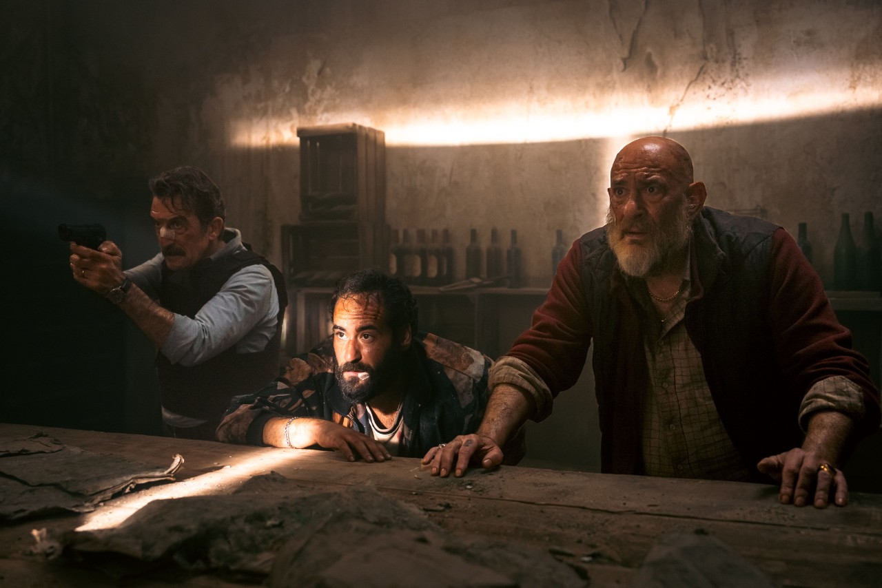 Fotograma de la película "Tierra de nadie"