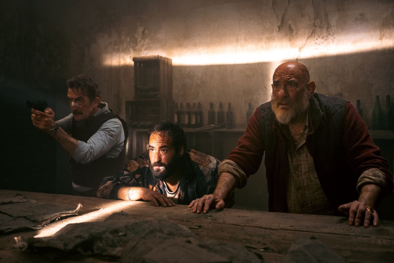 Fotograma de la película "Tierra de nadie"