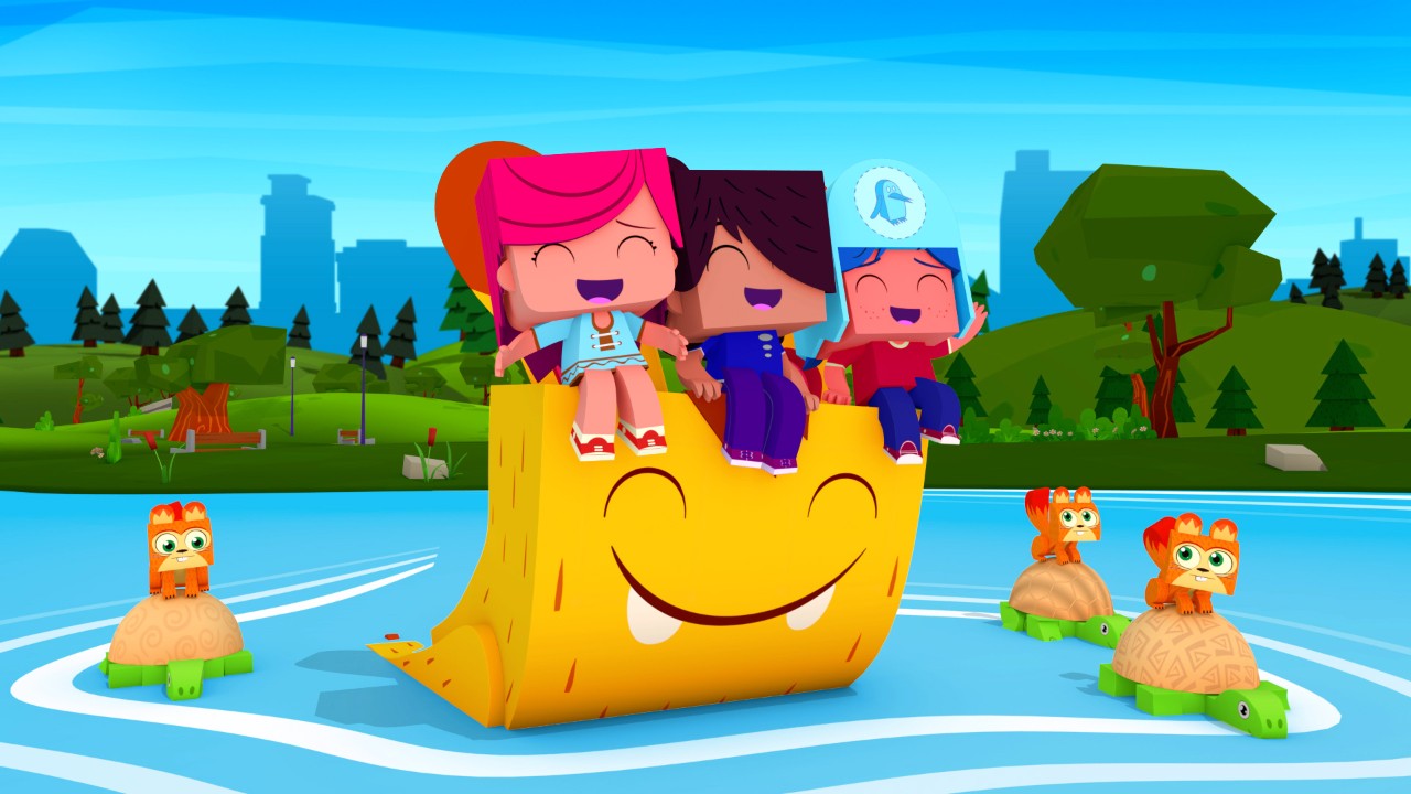 Fotograma de la película de animación Las vacaciones de Yoko