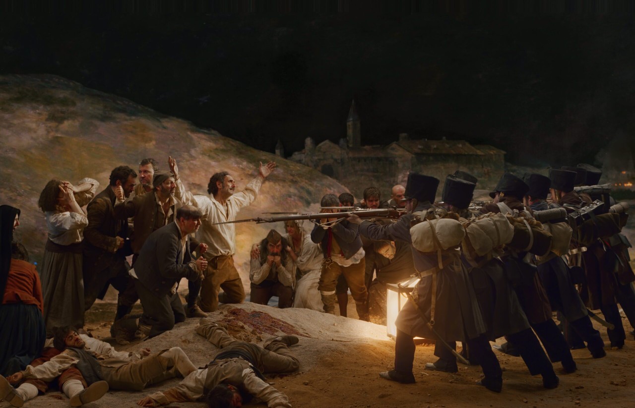 Fotograma de la película Goya 3 de mayo