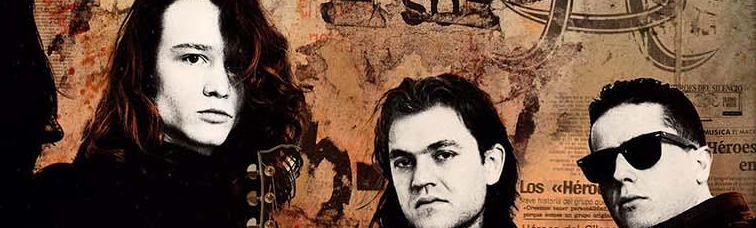 Cartel del documental Héroes. Silencio y Rock & Roll