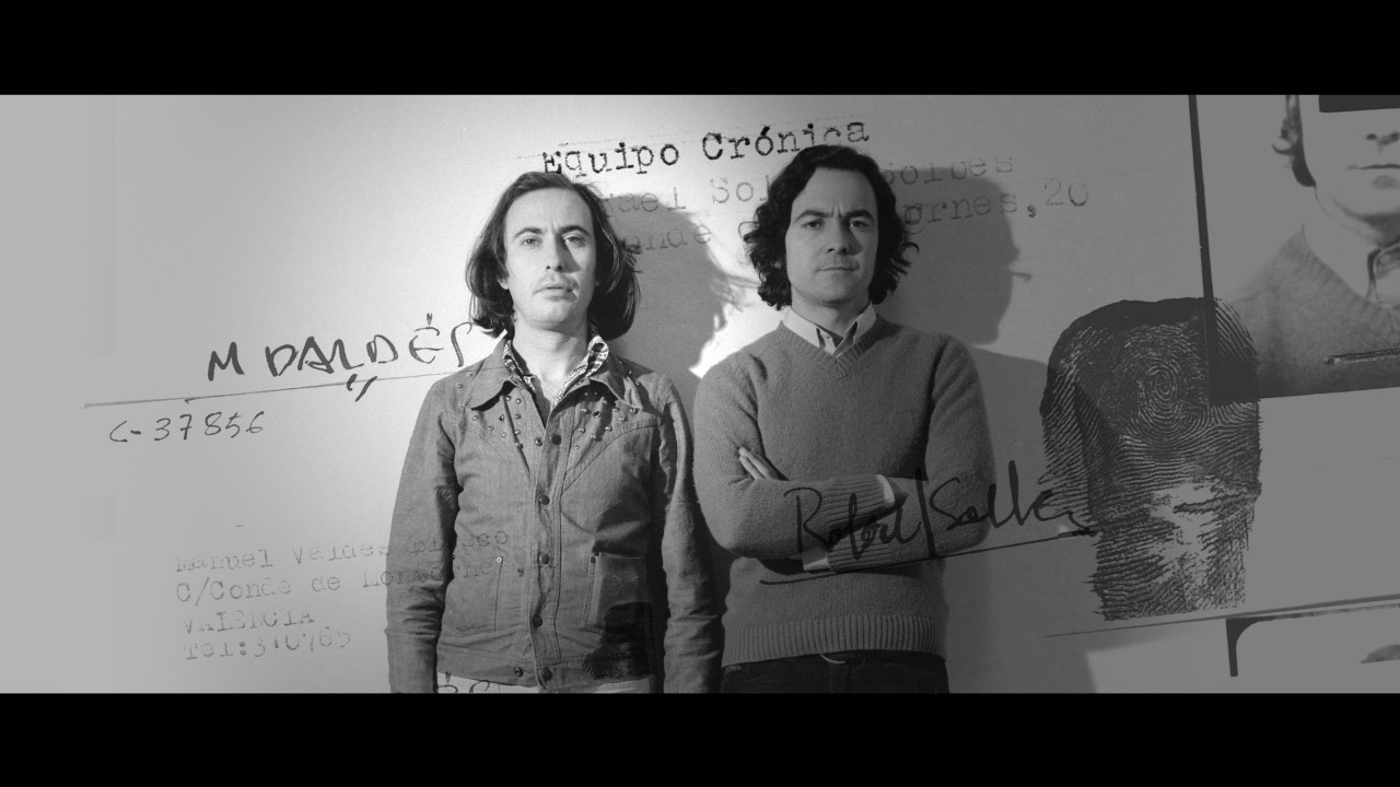 Fotograma de la película "Equipo Crónica. Arte de trinchera"