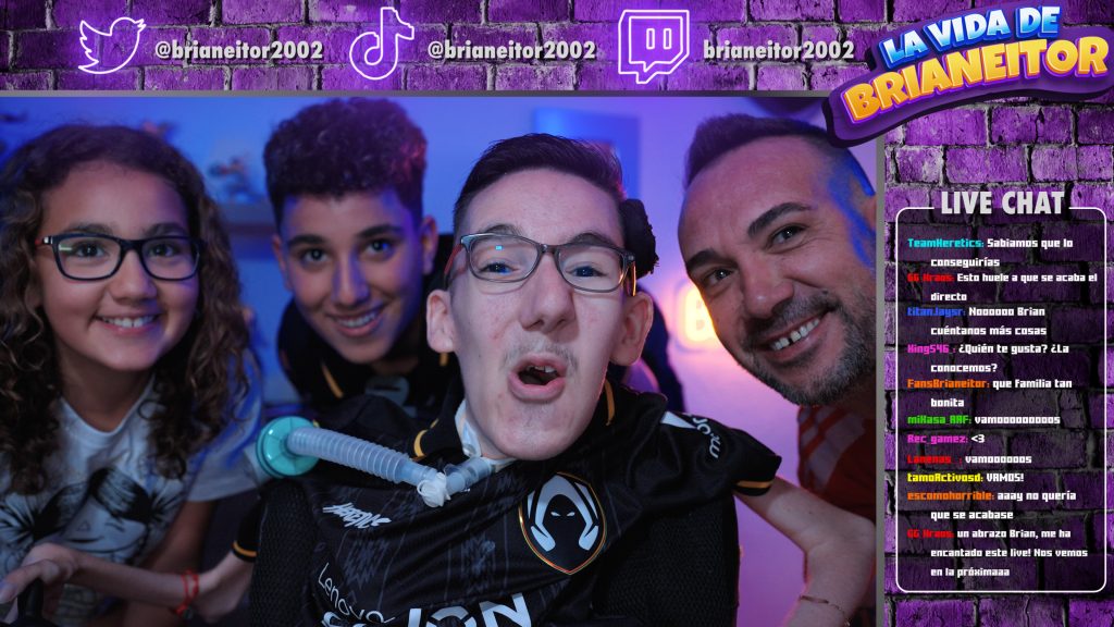 Fotograma del documental "La vida de Brianeitor"