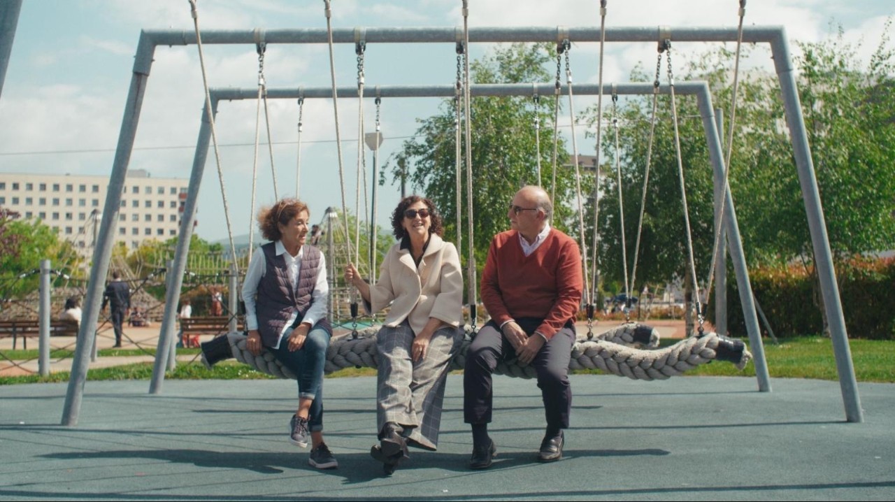 Fotograma de la película "Landa"