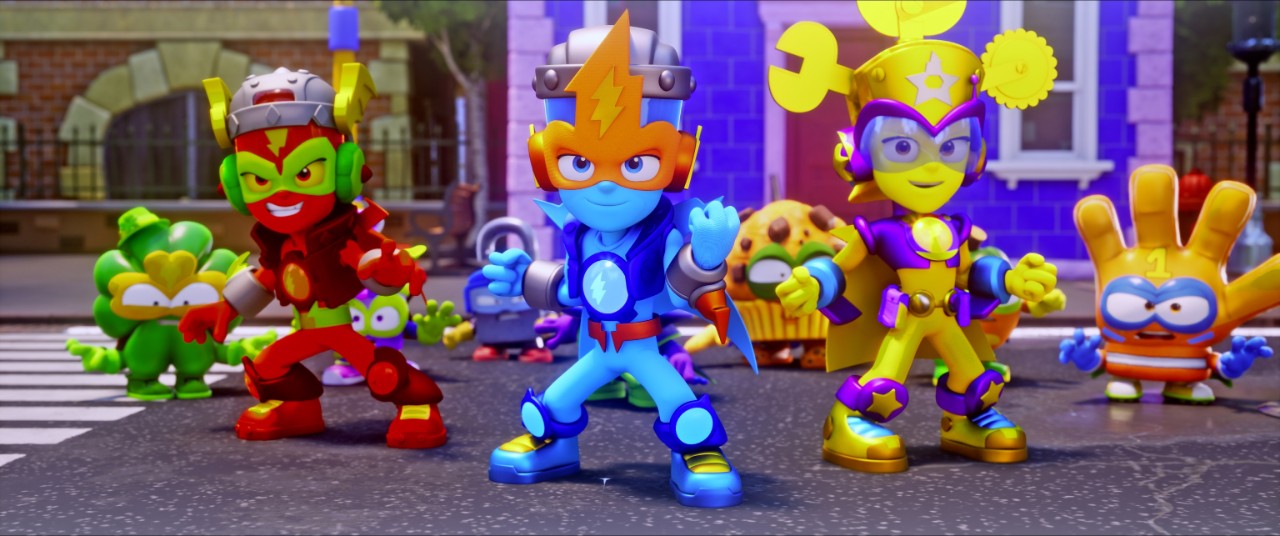 Fotograma de la película "Superthings: La película"