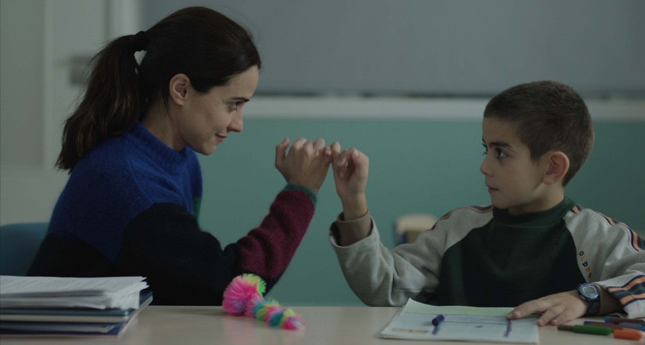 Fotograma de la película "Un hijo"