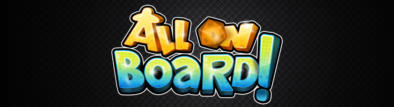 Banner de plataforma de RV para juegos "All On Board!"