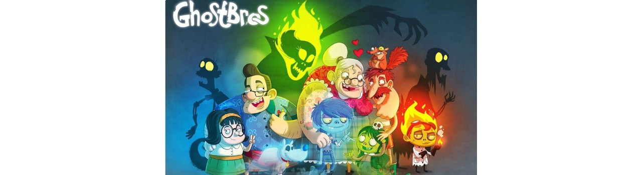 Imagen de la serie de animación Ghostbros