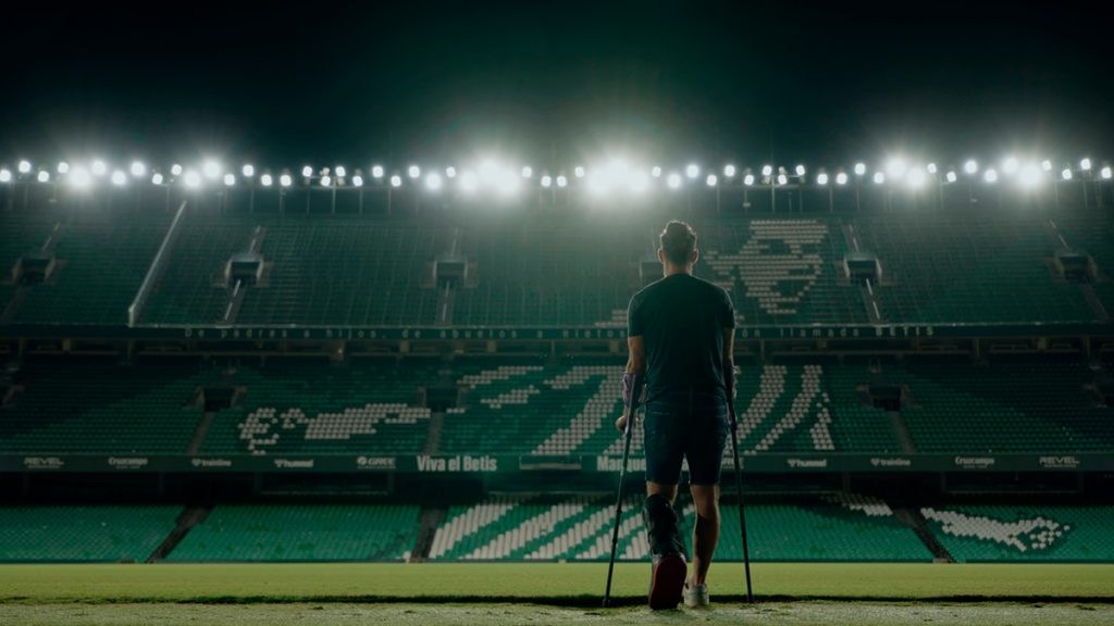 Fotograma de la película "En silencio. La resiliencia de Isco Alarcón"