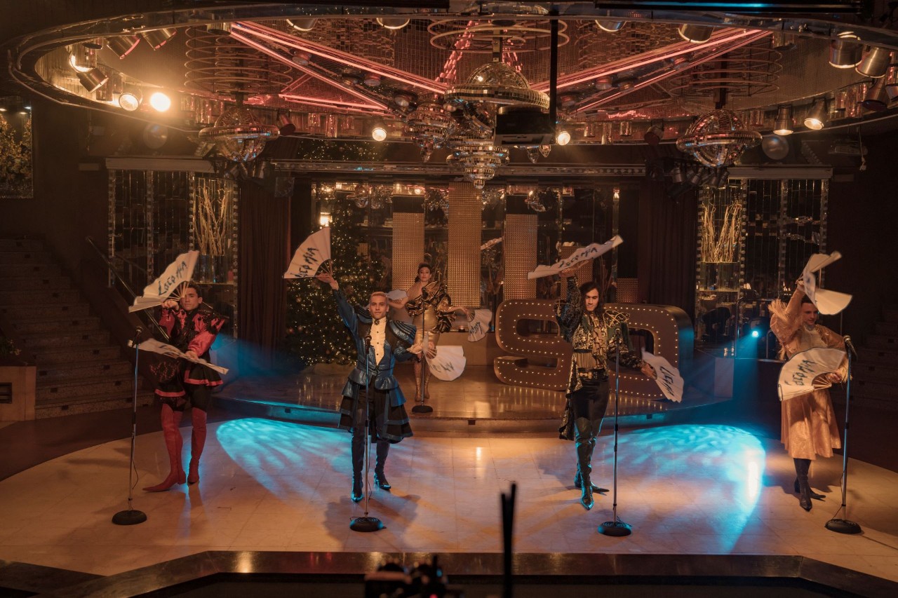 Fotograma de la película "Disco, Ibiza, Locomía"