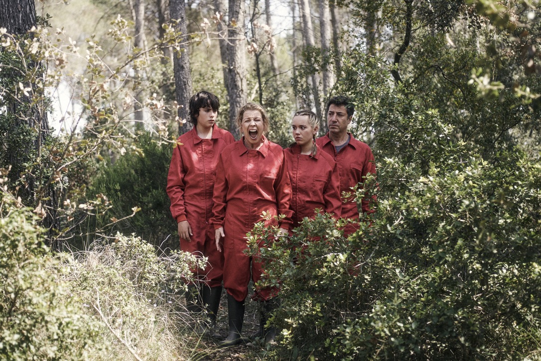 Fotograma de la película "Un lugar común"