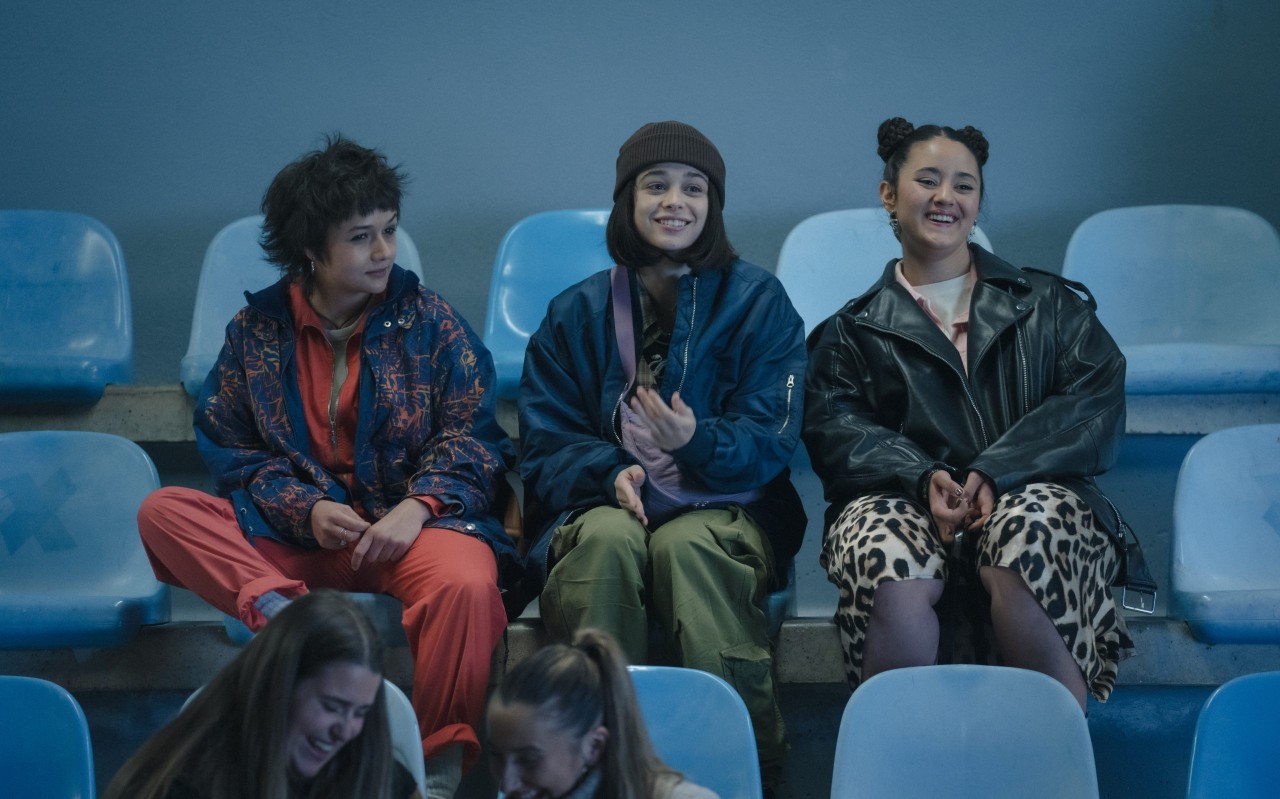 Fotograma de la película "Sigue mi voz"