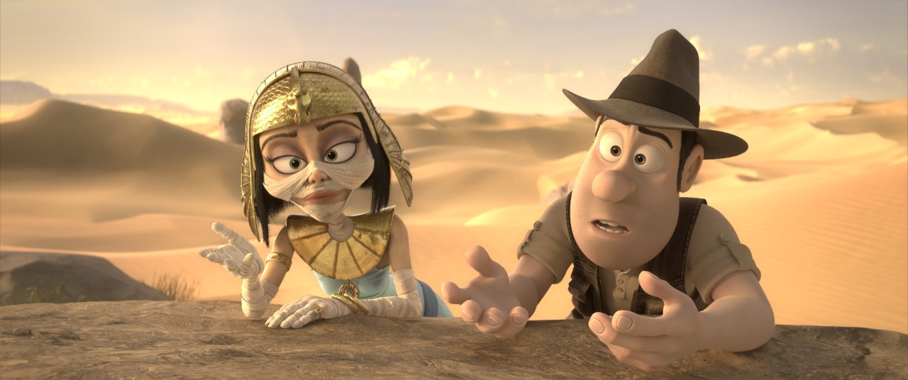 Fotograma de la película Tadeo Jones 3. La Tabla Esmeralda