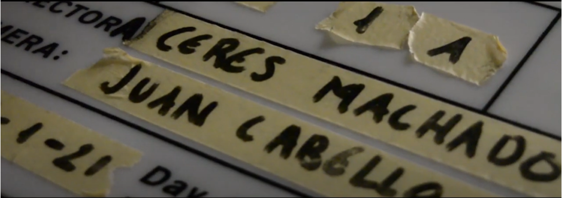 Fotograma del cortometraje Escribe cuando llegues
