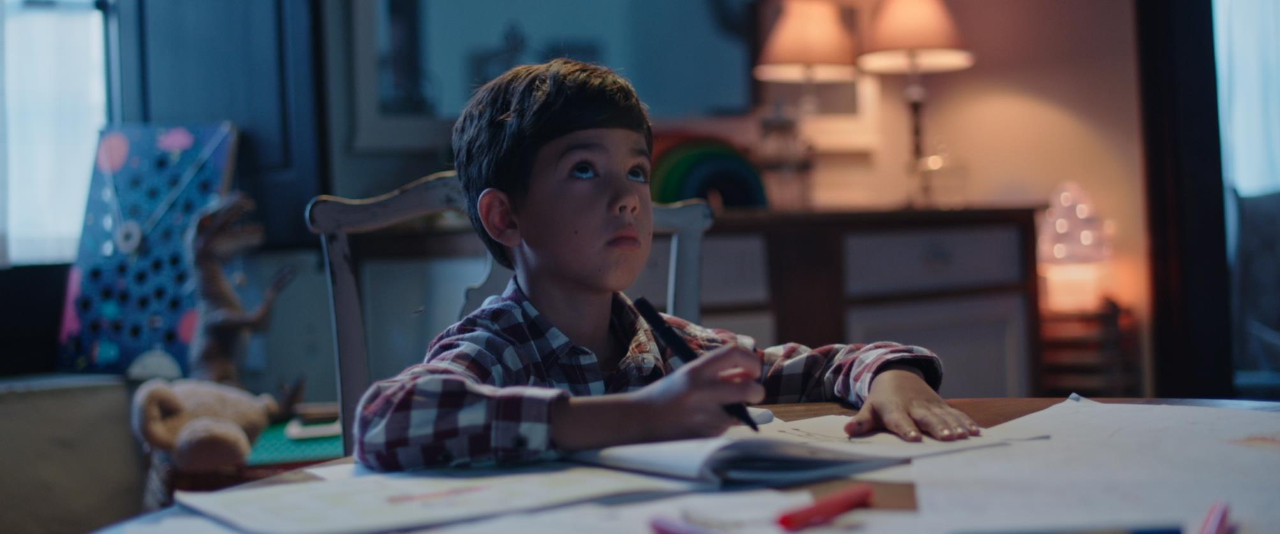 Fotograma del cortometraje Noel