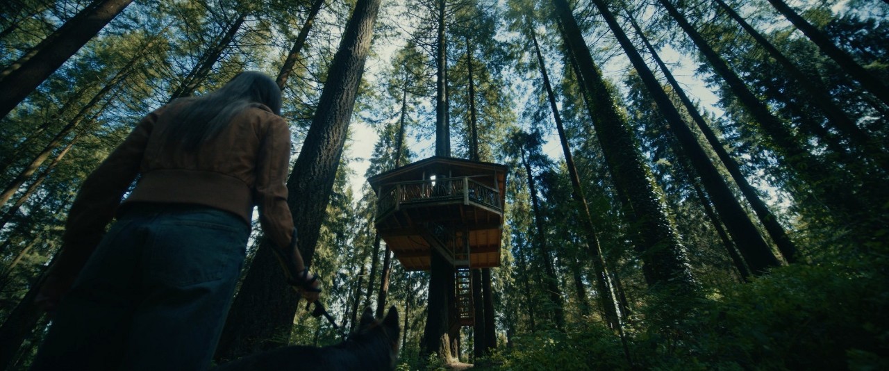 Fotograma de la película "La casa en el árbol"